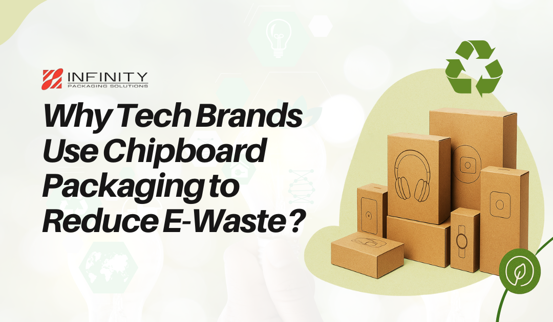 Why Tech Brands Use Chipboard Packaging to Reduce E-Waste?